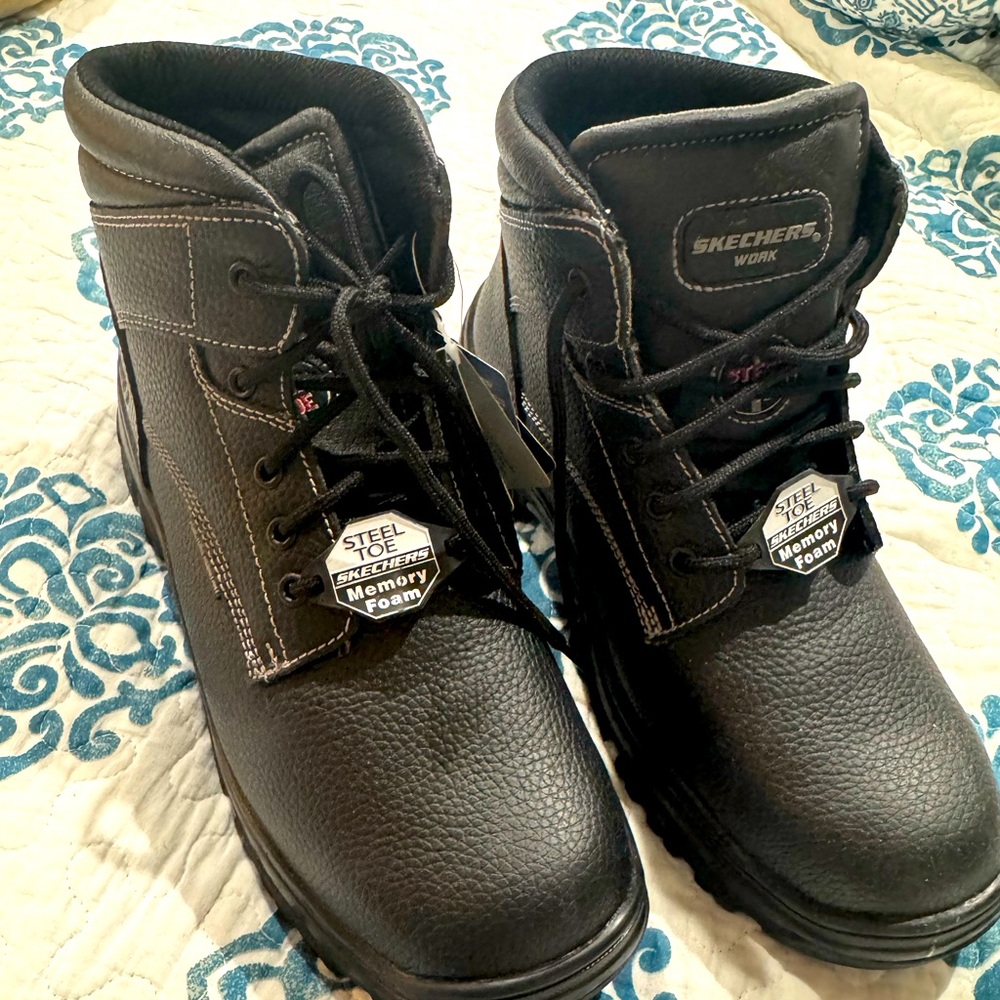 Men’s steal toe work boots